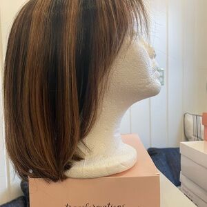 Raquel Welch Top Billing Topper in SS Hazelnut (8/29SS)